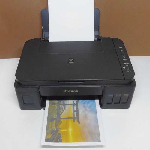 合個人業務入滿墨水性能良好CANON G3000可快速加墨Scan printer可app印相WIFI