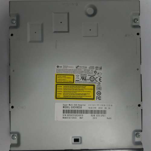 LG GH24NS50內置的超級多元DVD重寫機