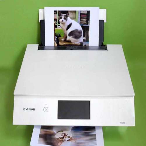 入滿墨水盒合專業用780 781墨盒高級6色Canon TS8270 Scan printer(可無線打印iOS及...