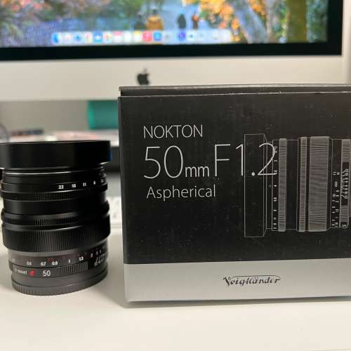 Voigtlander Nokton 50mm f/1.2 Aspherical SE (Still Edition) Lens for Sony E Moun