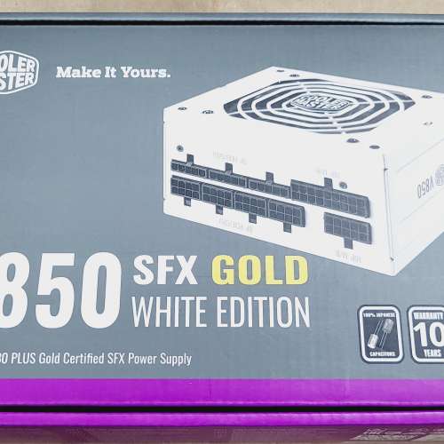 Cooler Master V850 SFX White 80 plus GOLD 行貨