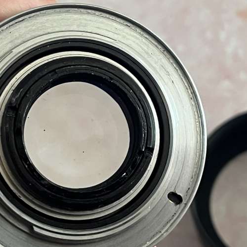 Carl Zeiss Jena Biotar 58/2 紅T 細B 58mm f2 已改Nikon mount