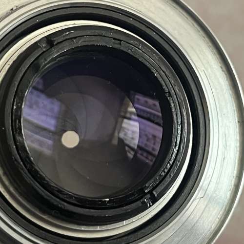 Carl Zeiss Jena Biotar 58/2 紅T 細B 58mm f2 已改Nikon mount