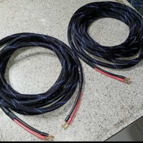 Venus speaker cable 4.9米1對 蕉頭