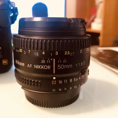 Nikon 50mm 1.8 D 行貨  300元