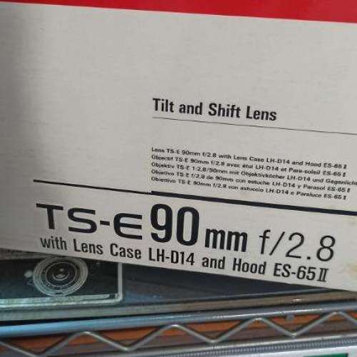 全套有盒 Canon TS-E TSE 90 90mm F2.8 移軸鏡頭 9成新