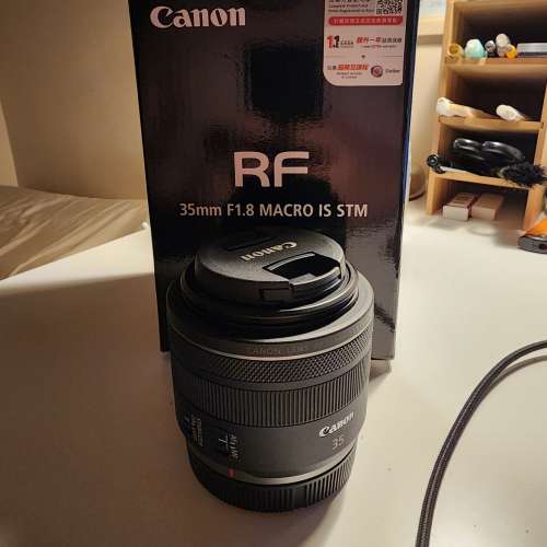 Canon RF 35MM F1.8 Macro IS STM 行貨有保