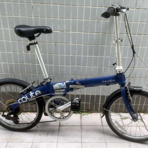 二手 DAHON route 7 波 20寸 鋁合金車架摺車 , 折叠單車 HK$688.00