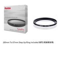 NanoPro Mist Black Variable ND Filter 1/8 黑柔焦鏡連可調減光濾鏡 - 60mm To 67...