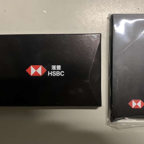 HSBC 滙豐 銀行 金屬 彈出式 卡片盒