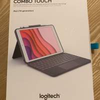 90%新淨Logitech Combo Touch iPad (7th, 8th, 9th Gen)