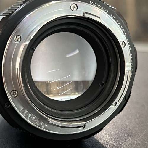 IOR Supercine2 50mm f1.4 M mount modified lens