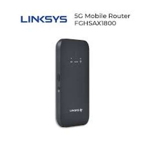 全新未開封Linksys 5G Wi-Fi隨身攜帶路遊器FGHSAX1800行貨