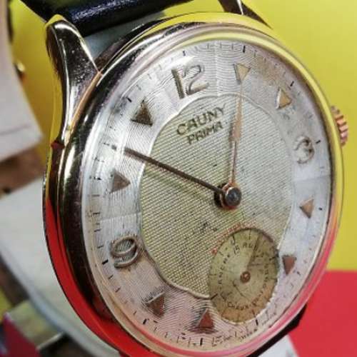 中古CAUNY prima 機械上鏈腕錶