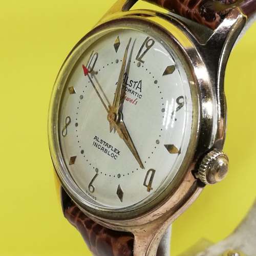 中古ALSTA機械自動腕錶