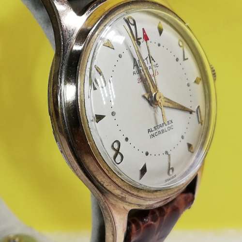 中古ALSTA機械自動腕錶