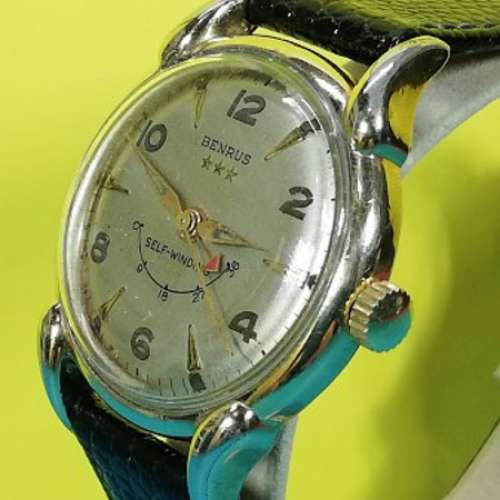 中古BENRUS 械械自動腕錶