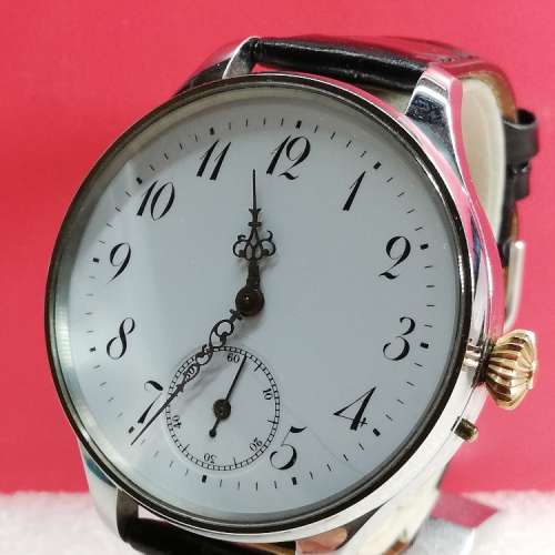 Vintage 機械上鏈,鋼腕錶