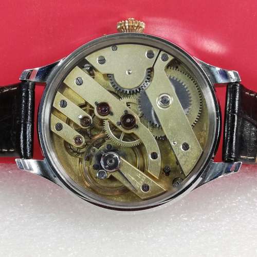 Vintage 機械上鏈,鋼腕錶