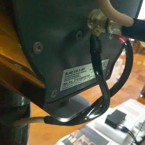 書架喇叭Elac330.3Jet一對(連原裝架)