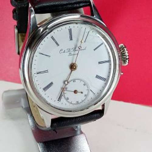Antique C&B BORNAND 機械上鏈綱腕錶