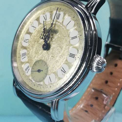 Elgin hand-winding 機械上鏈腕錶.