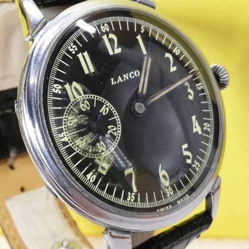 Vintage LANCO 機械上鏈腕錶