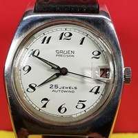 中古Gruen 機械自動腕錶