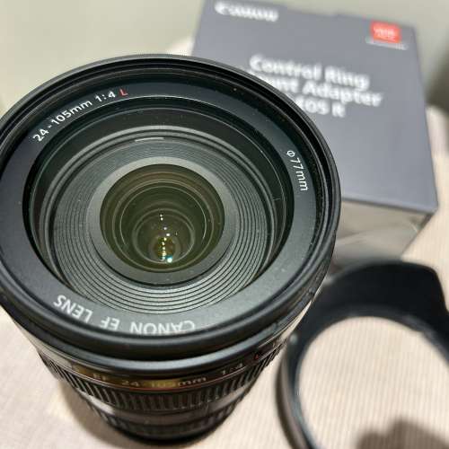 Canon EF24-105 F4 L IS USM 連 EF-EOS R 環