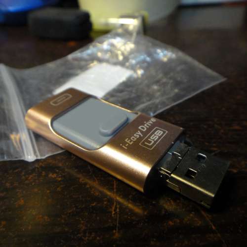 NK 890 Flash Drive 金色 (128GB)