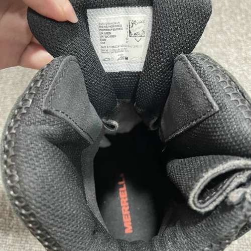 美國MERRELL高筒側拉鍊防水軍靴(EUR42)