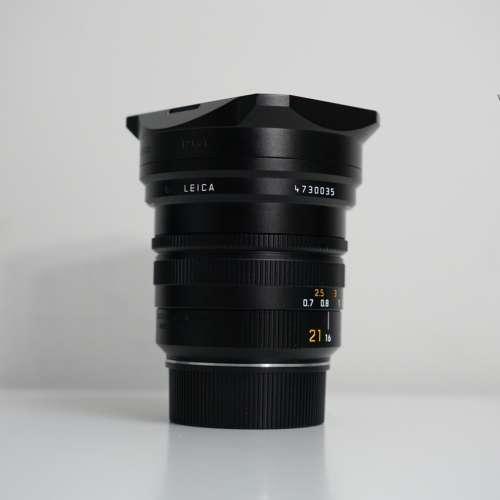 [FS] ** Leica Summilux-M 21mm F1.4 ASPH Lens - Black (11647) with Series 8 UV **