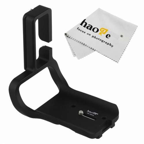 Haoge HG-1DXIIGL L Bracket Hand Grip For Canon EOS 1DX Mark II Camera (快拆L架)