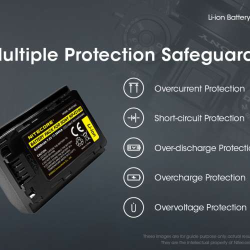 Nitecore 相機電池 NP-FZ100C