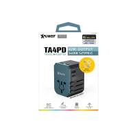 Clearance Sales 清倉 XPOWER Travel Adapter 旅行充電轉插 TA4PD 42W