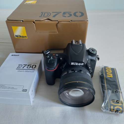極新淨 Nikon D750 body only SC 6183