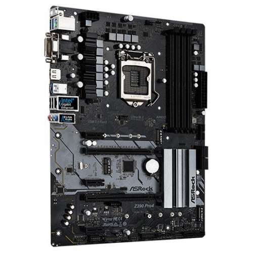 (新淨) Asrock Z390 Pro4底板連背板