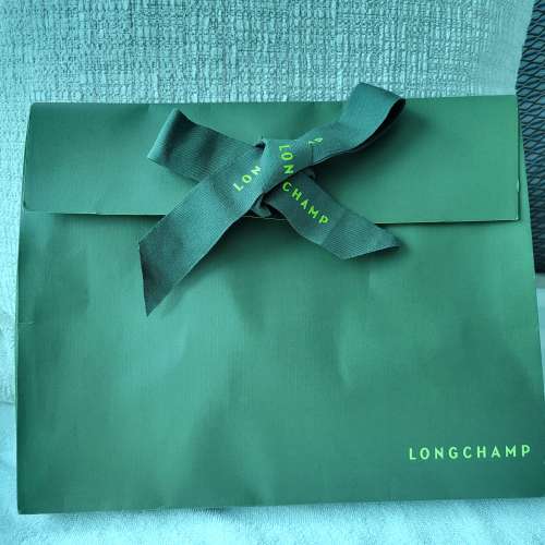 全新Longchamp Le Pliage 帆布手挽袋（連原紙袋）