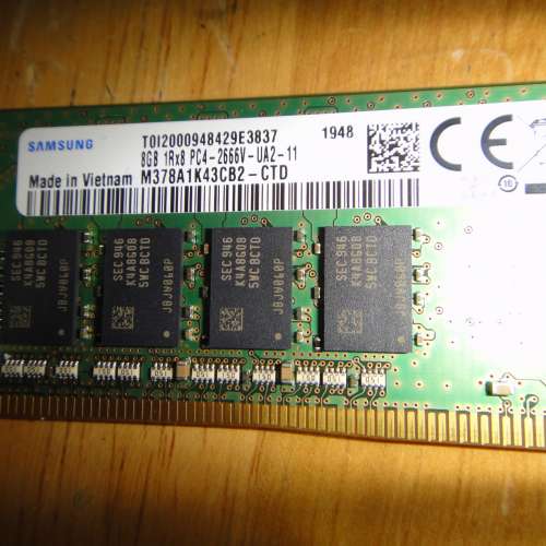 Samsung DDR4 2666 8GB Desktop Ram
