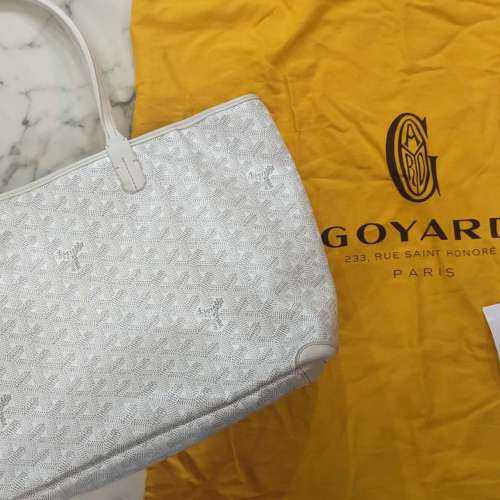 GOYARD Artois PM Tote Bag BLANC WHITE