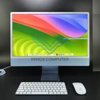 iMac 24 吋 藍色 ( M1 / 8GB RAM / 512GB SSD / 24吋 )【⚠️9成新｜👀4.5K Retina...