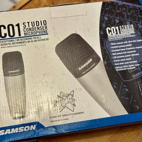 Samson C01大大震幕電容咪（全新）
