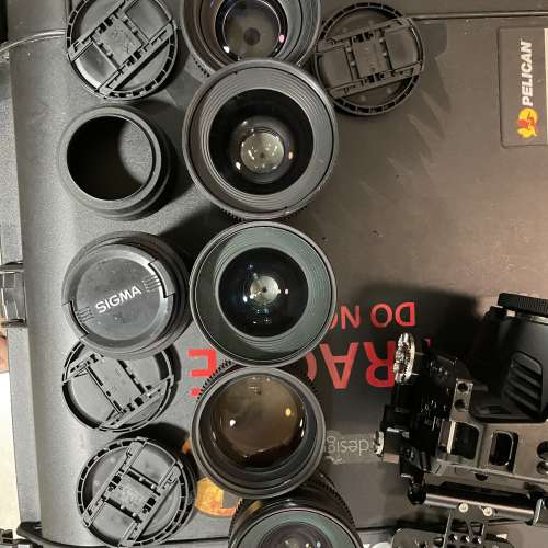 Blackmagic Pocket 6K + Samyang Cine EF Lenses (16, 24, 35, 50, 85) + Sigma 105mm