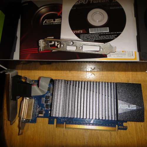 ASUS NVIDIA GeForce GT 710 GDDR5 2GB 64Bit 顯示卡 長短片