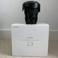 99% new Fujifilm GF 23mm f4