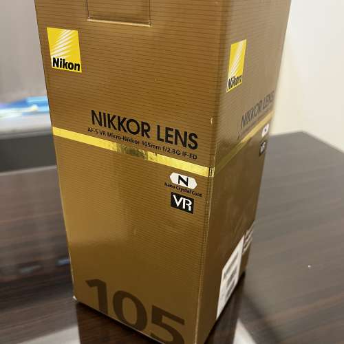 Nikon 105mm F2.8 micro VR 微距鏡 (有問題)