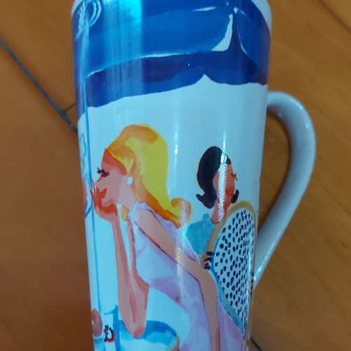 Delifrance 限量咖啡杯一對