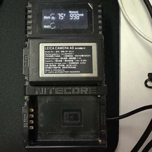 Leica M10 電池 24003 連Nitecore ULM10 pro