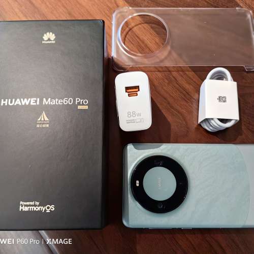 huawei 華為mate 60pro 青色 1tb內存