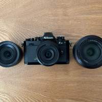 Nikon Zfc black DX 24 f1.7 50-250 12-28 pz